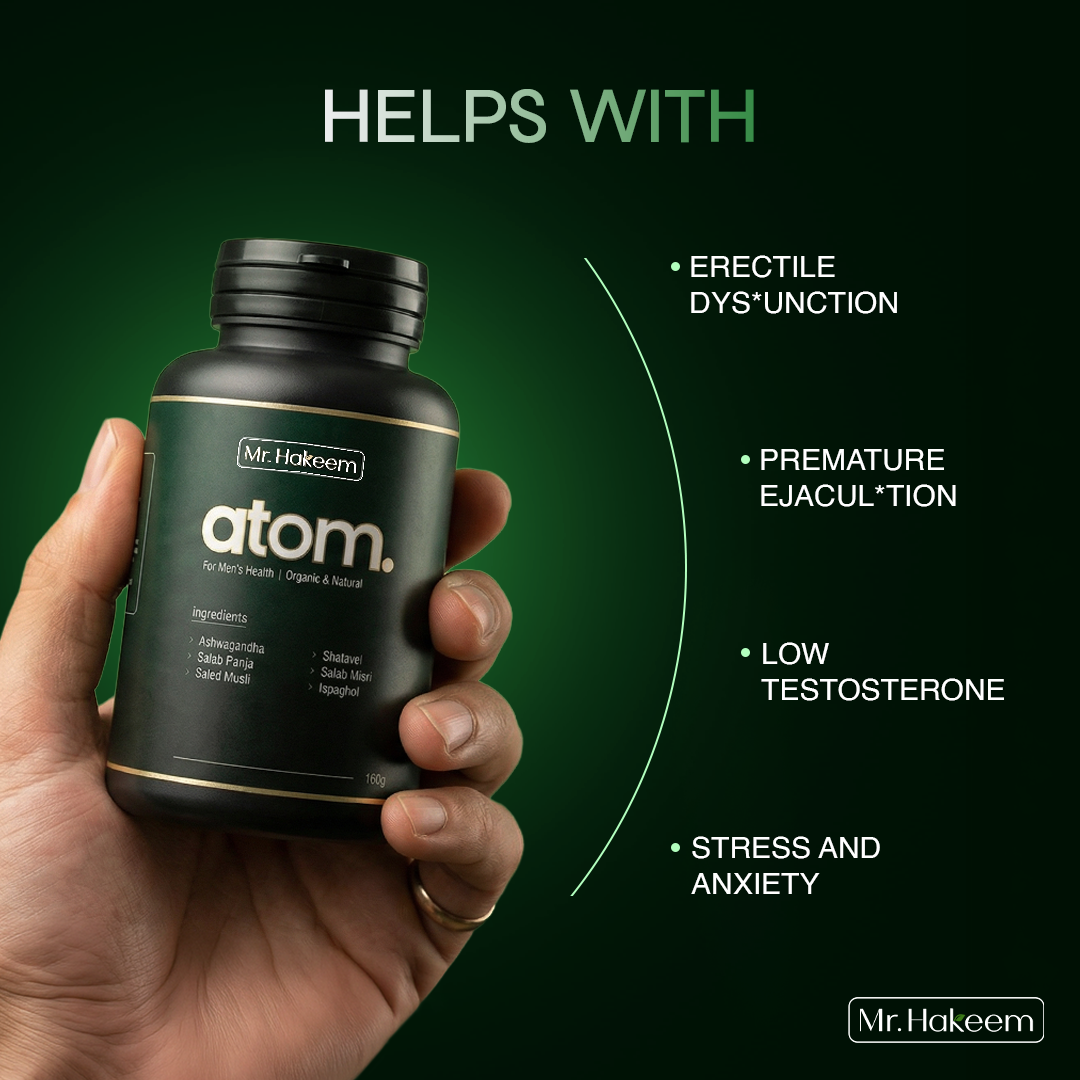ATOM – Herbal Strength & Vitality Formula for Men