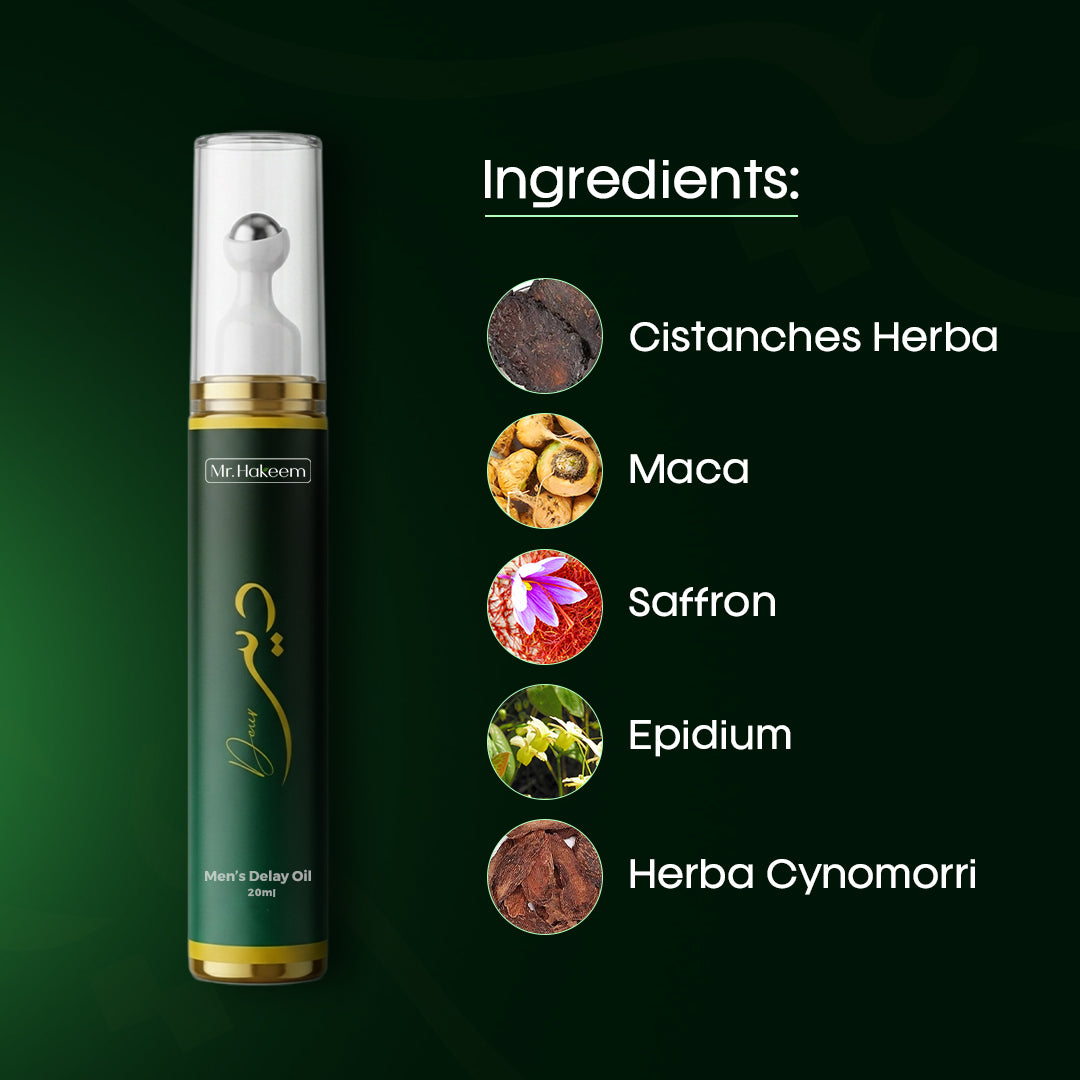 Dair – Herbal Delay Oil for Better Control
