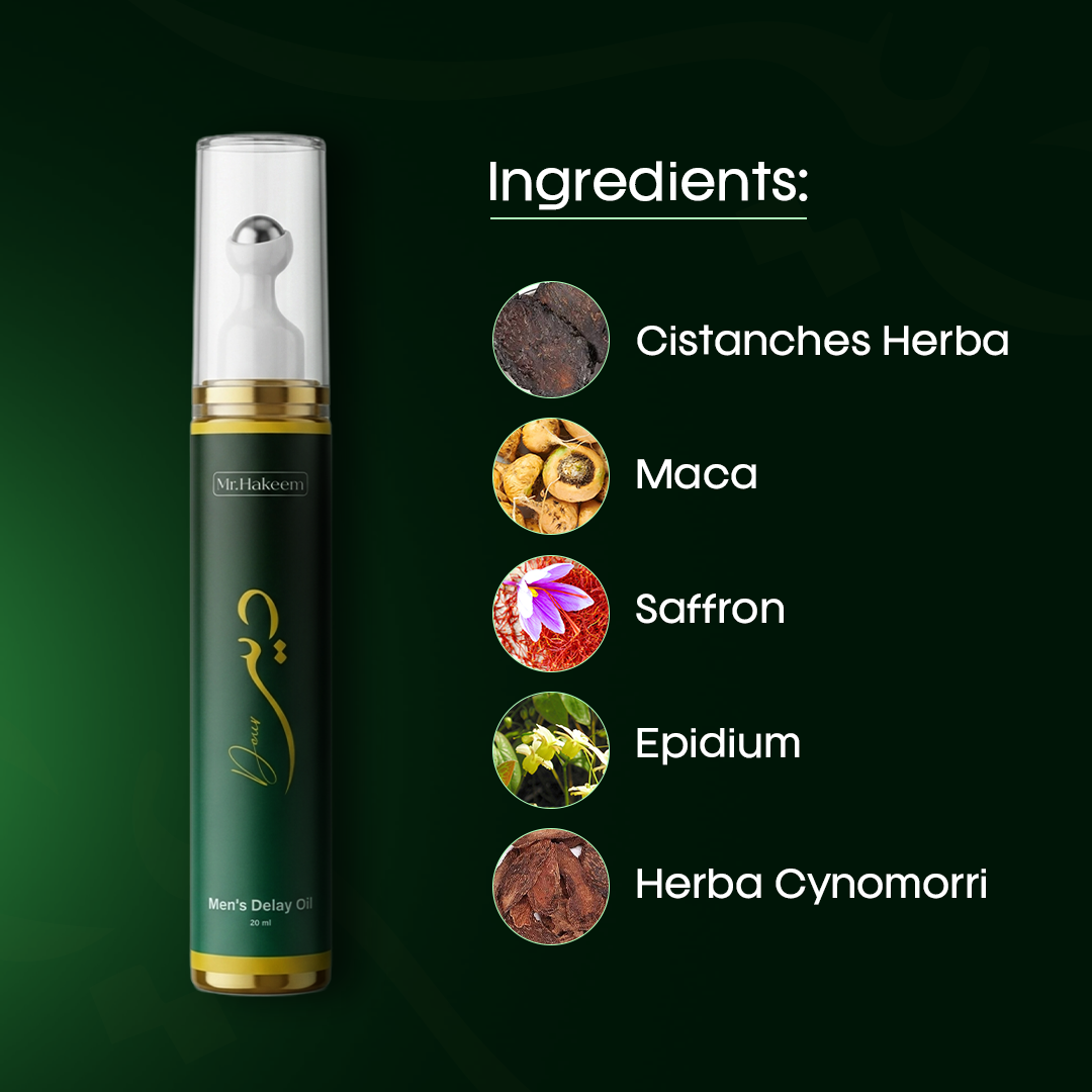 Dair – Herbal Delay Oil for Better Control