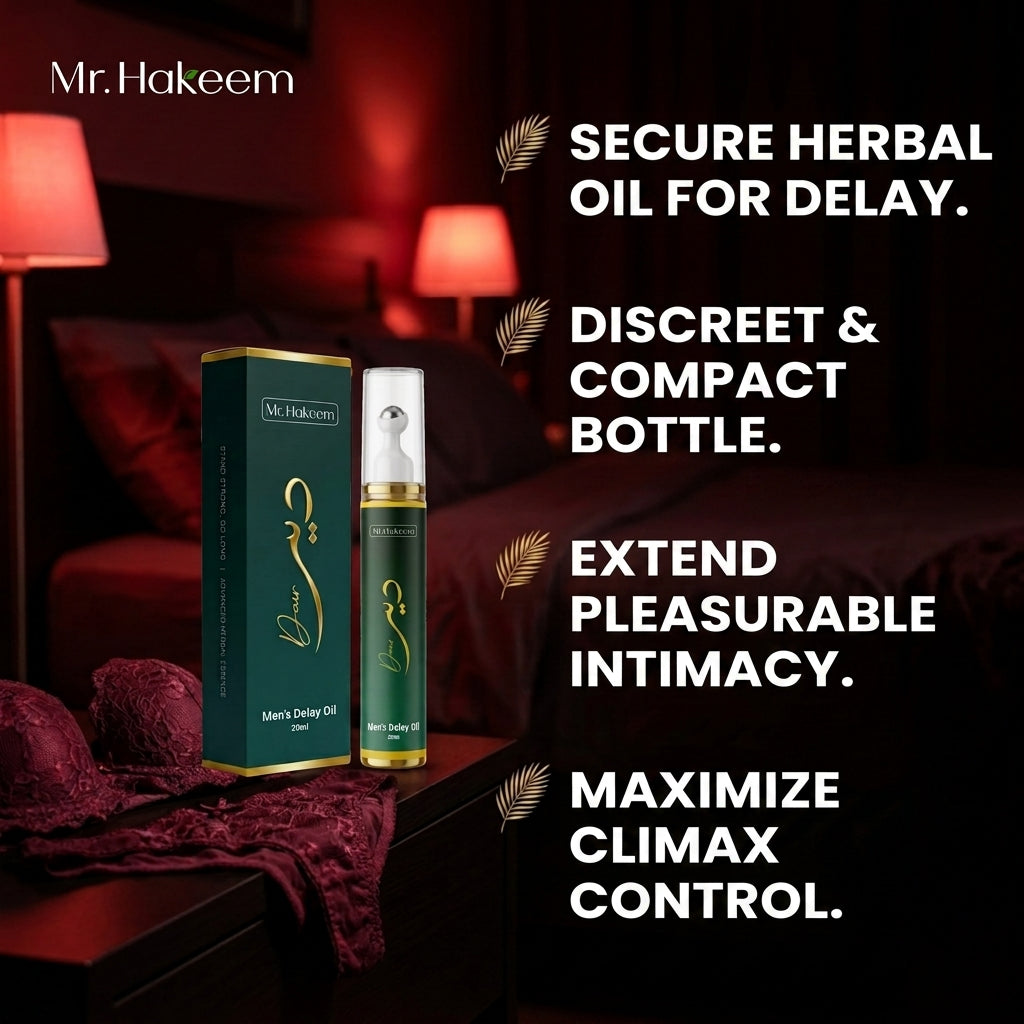 Dair – Herbal Delay Oil for Better Control
